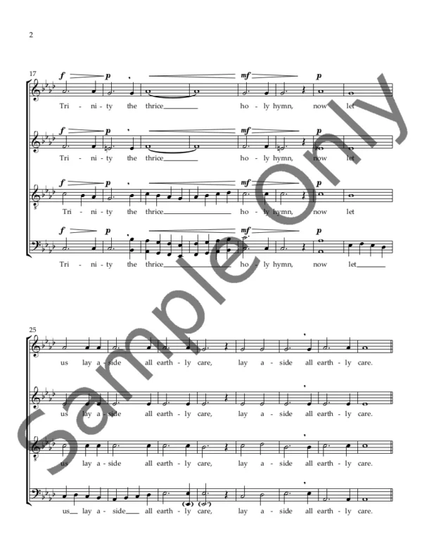 Cherubic Hymn #2 [SATB] - Image 2