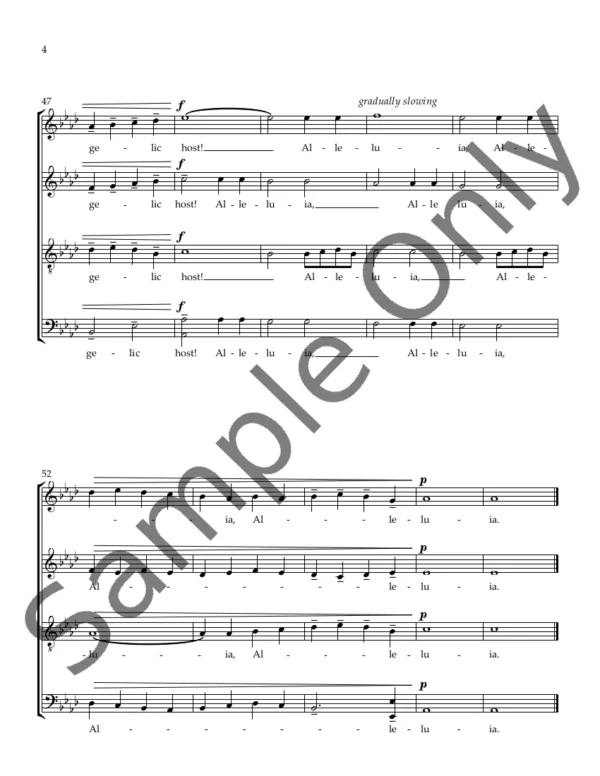 Cherubic Hymn #2 [SATB] - Image 4